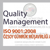 Hizmet Kalite Belgemiz – ISO 9001