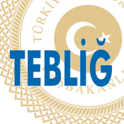 29.12.2017 Tarihli Resmi Gazetede yayınlanan diğer Tebliğler