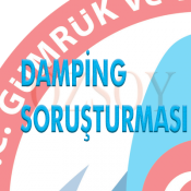 Haksız Rekabetin Önlenmesi Hakkında Mevzuat hükümleri çerçevesinde 2023 yılının ilk yarısında yürürlük süresi dolan dampinge karşı önlemler ile 2024 yılının ilk yarısında süresi dolacak mevcut dampinge karşı önlemlerin ilanıdır. 