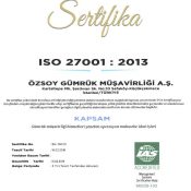 Bilgi Güvenliği Yönetim Sistemi ISO 27001:2013