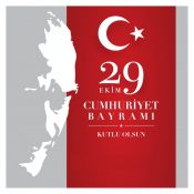 29 Ekim Cumhuriyet Bayramımız Kutlu olsun.