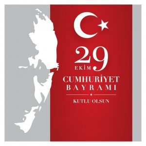 29 Ekim Cumhuriyet Bayramımız Kutlu olsun.
